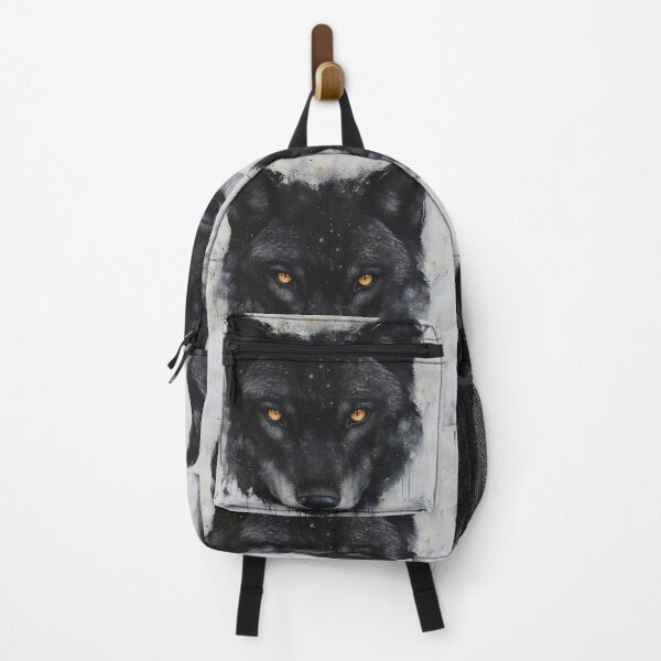 Item preview, black wolf designed and sold by JOTAMIKE.
