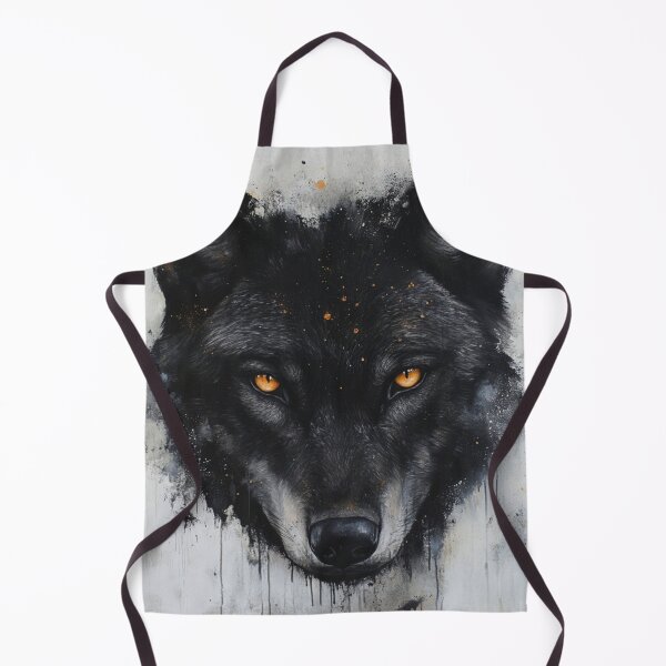 Item preview, black wolf designed and sold by JOTAMIKE.