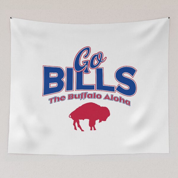 Item preview, Go Bills the Buffalo Aloha designed and sold by DesignCollectiv.
