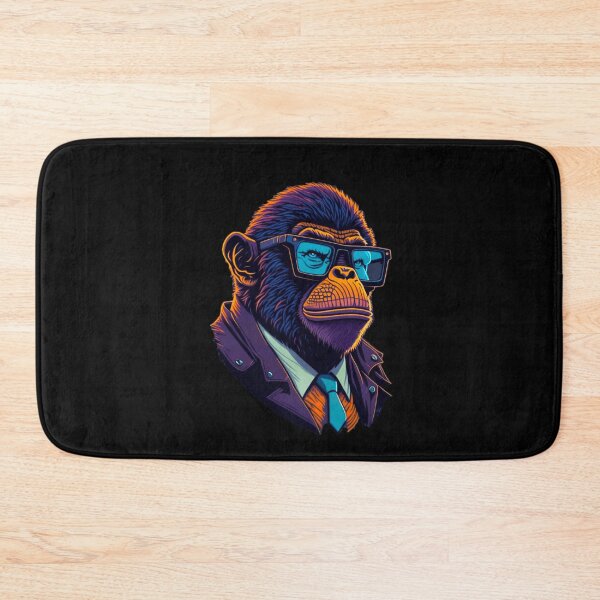 Item preview, Hipster Chimp designed and sold by PetSafari.