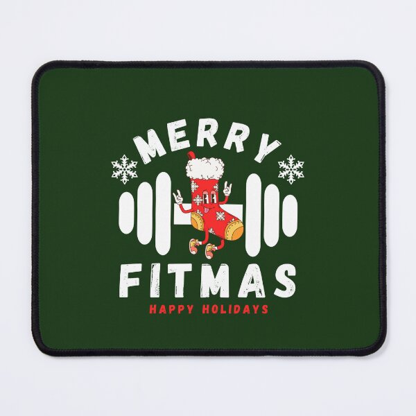 Item preview, Merry Fitmas - Happy Holidays - Holiday Workout Design designed and sold by HomeFreewithMe.