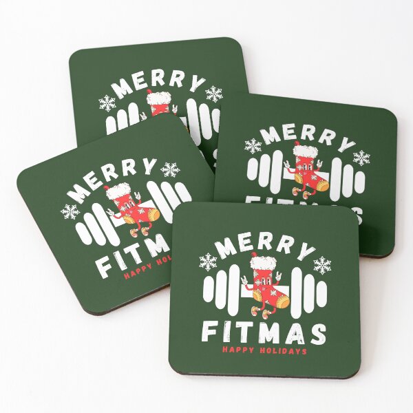 Item preview, Merry Fitmas - Happy Holidays - Holiday Workout Design designed and sold by HomeFreewithMe.