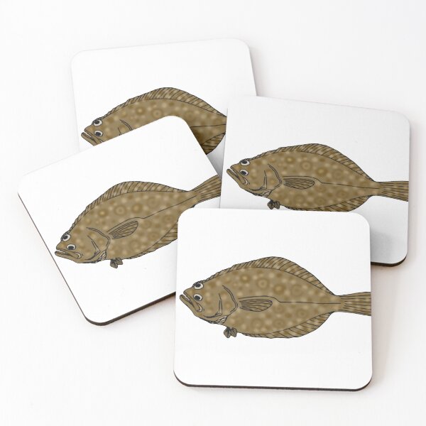 Item preview, Fluke fish designed and sold by crabfriedrice.