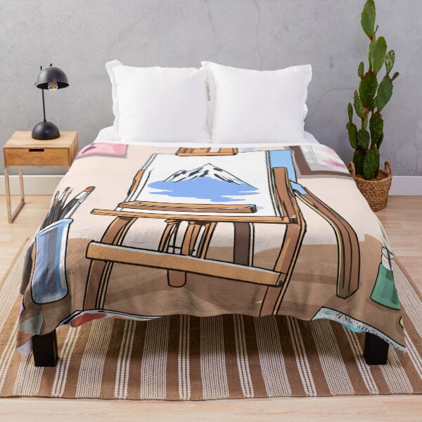 Item preview, Caballete de pintura con materiales de arte designed and sold by Lily Lola.