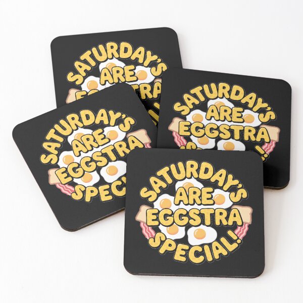 Item preview, saturday's are eggstra special happy saturday  designed and sold by bukajart.