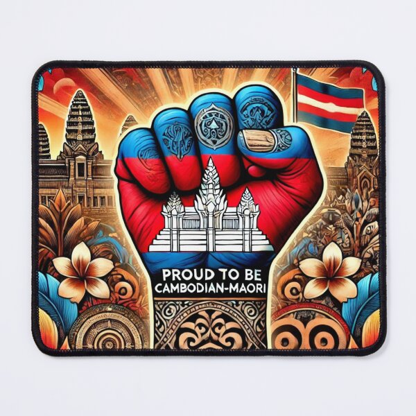Item preview, Proud To Be Cambodian Maori Series designed and sold by Doug Healey .