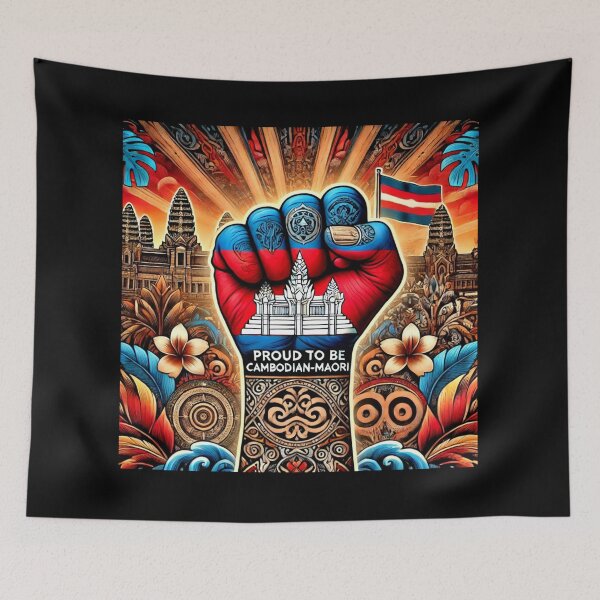Item preview, Proud To Be Cambodian Maori Series designed and sold by Doug Healey .