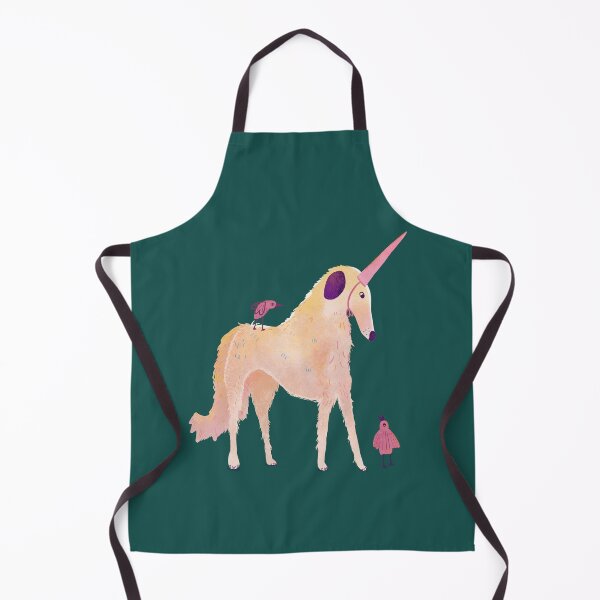 Item preview, Borzoinicorn - Borzoi Sitehound dressed up like a Unicorn designed and sold by Kathy Osborne Studio.