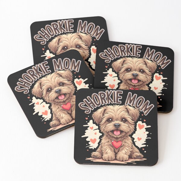 Item preview, Shih Tzu Yorkshire Terrier Cute Kawaii Shorkie Mom designed and sold by Leonardo Palumbo.