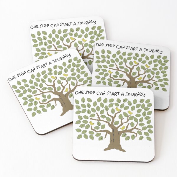 Item preview, Tree of Life - One Step Can Start a Journey designed and sold by KUDAARTS.