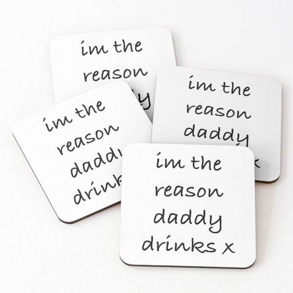 Item preview, daddy drinks  designed and sold by ouatisworld.