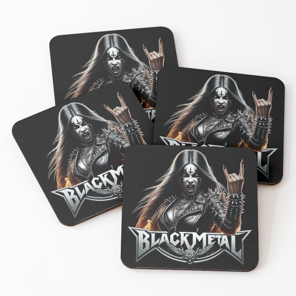 Item preview, Black Metal Goddess Dark Art Design designed and sold by DeimosArtIntl.