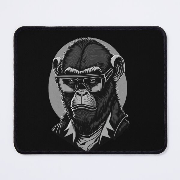 Item preview, Hipster Chimp designed and sold by PetSafari.