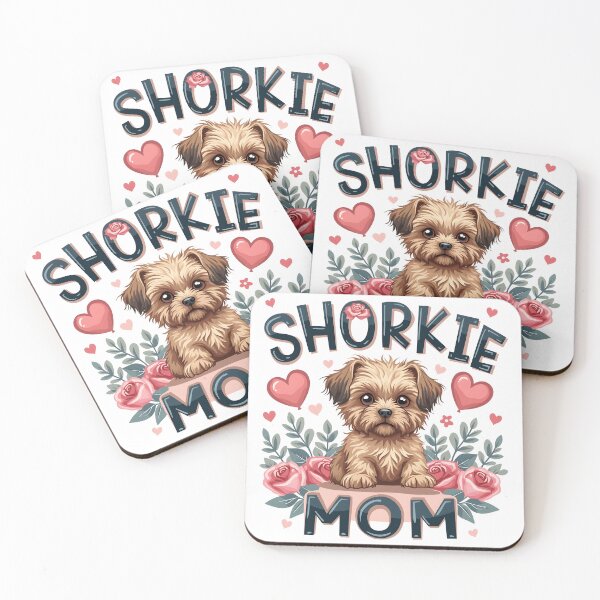 Item preview, Shih Tzu Yorkshire Terrier Cute Kawaii Shorkie Mom designed and sold by Leonardo Palumbo.
