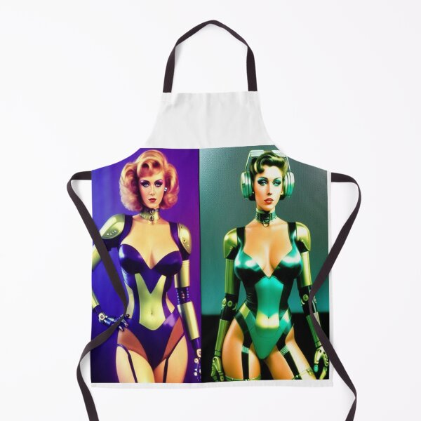 Item preview, 1980's Scifi Robot Girls Vintage designed and sold by highplacidity.