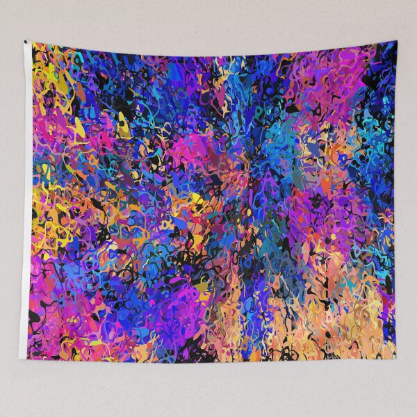 Item preview, Colorful Modern Abstract Art, Original Print designed and sold by dwjart.