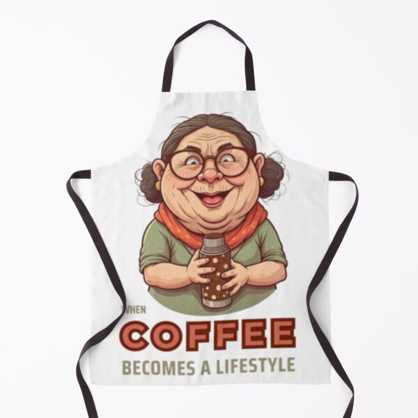 Item preview, When Coffee Becomes a Lifestyle_White designed and sold by oceanisea.