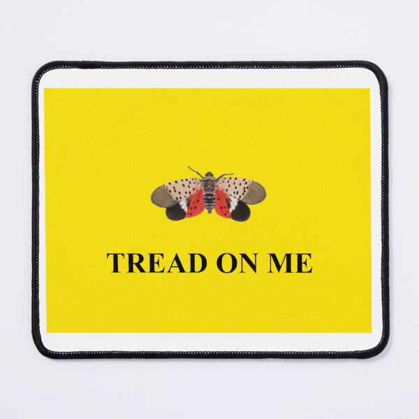 Item preview, Tread on me spotted lanternfly funny designed and sold by crabfriedrice.