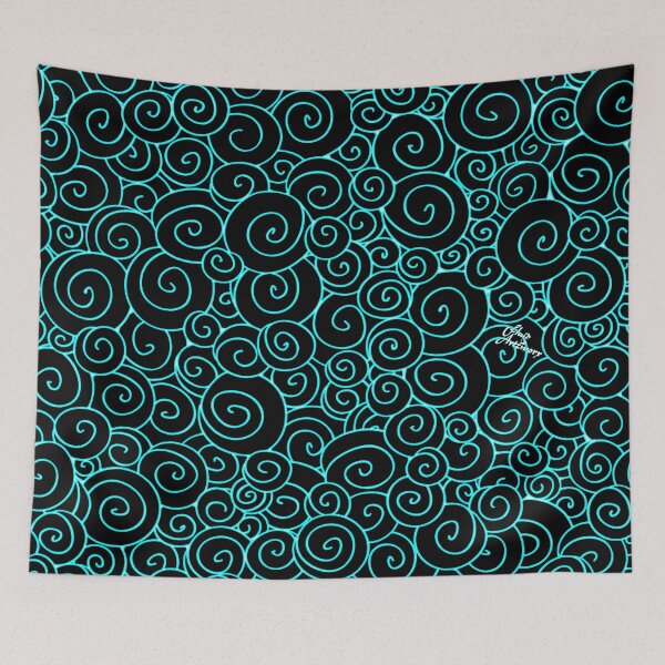 Item preview, Dooding In Teal Tone designed and sold by Fluid Artzworx.