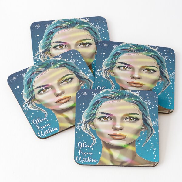 Item preview, Winter Glow Portrait designed and sold by gleefulme.