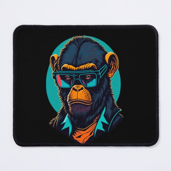 Item preview, Hipster Chimp designed and sold by PetSafari.