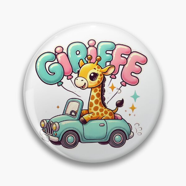 Artikelvorschau, Süßes Giraffen-Kunst-T-Shirt-Design entworfen und verkauft von DesignHub.