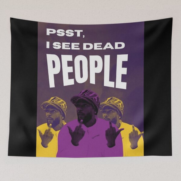 Item preview, I see dead people: Kendrick Lamar designed and sold by BubbleStreet.