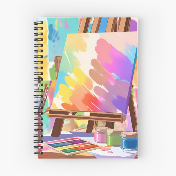 Item preview, Painted colorful artist Easel- Paint Easel designed and sold by Lily Lola.