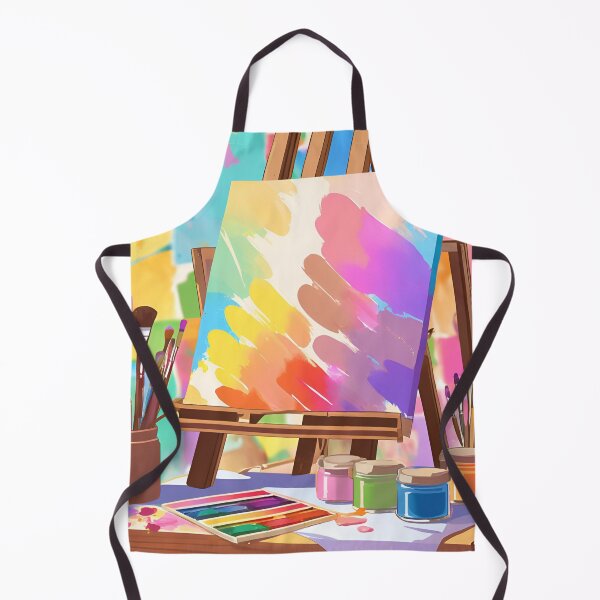 Item preview, Painted colorful artist Easel- Paint Easel designed and sold by Lily Lola.