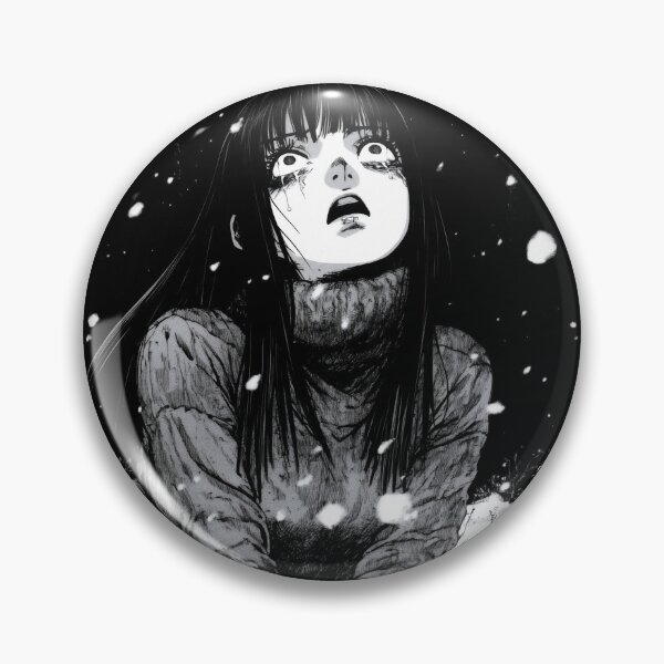 Item preview, Shattered Snowlight 2 – black and white christmas winter manga anime girl designed and sold by ForsakenFrames.