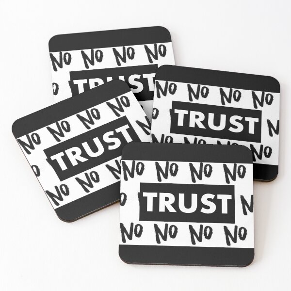 Item preview, NO TRUST designed and sold by john ares.
