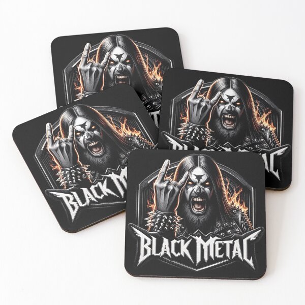 Item preview, Black Metal Music Dark Art Design designed and sold by DeimosArtIntl.
