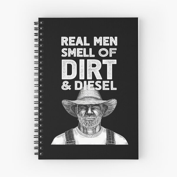 Item preview, Real Men Smell of Dirt & Diesel designed and sold by JesterKrewArt.