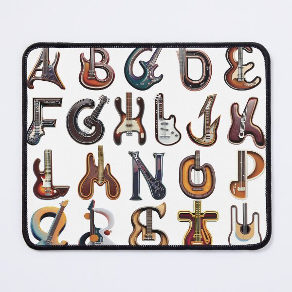 Item preview, GUITAR ALPHABET designed and sold by ART-TYPE.