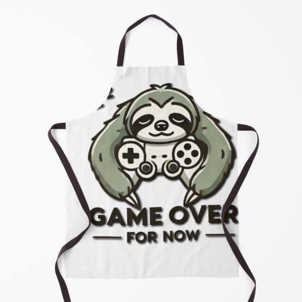 Item preview, Game Over Sloth: Chill Gamer Vibes designed and sold by HopeLoom.