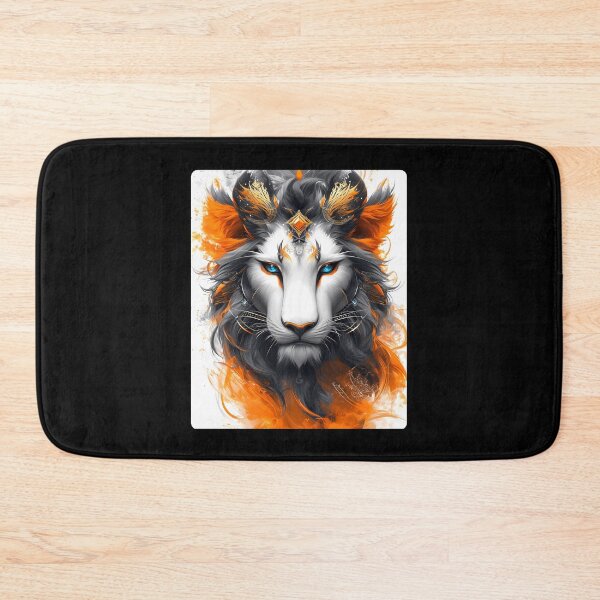 Item preview, Celestial Lyran Lion | Mystical Cosmic Guardian designed and sold by MystiqSlav.