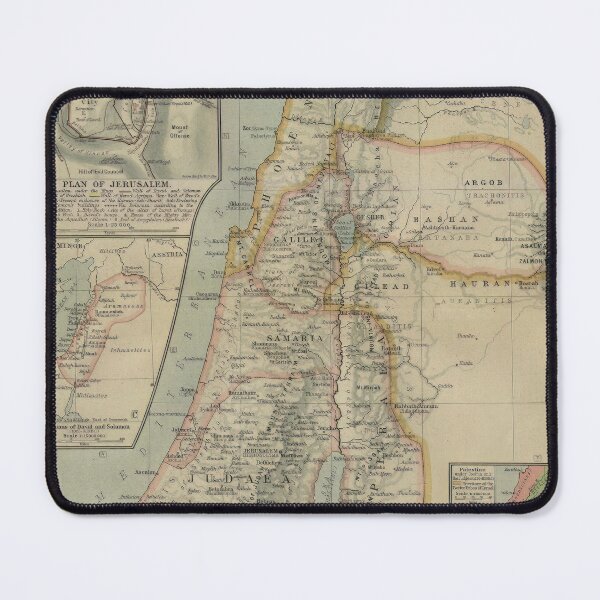 Item preview, Ancient maps - Ancient Palestine - 1926 map designed and sold by distracted.