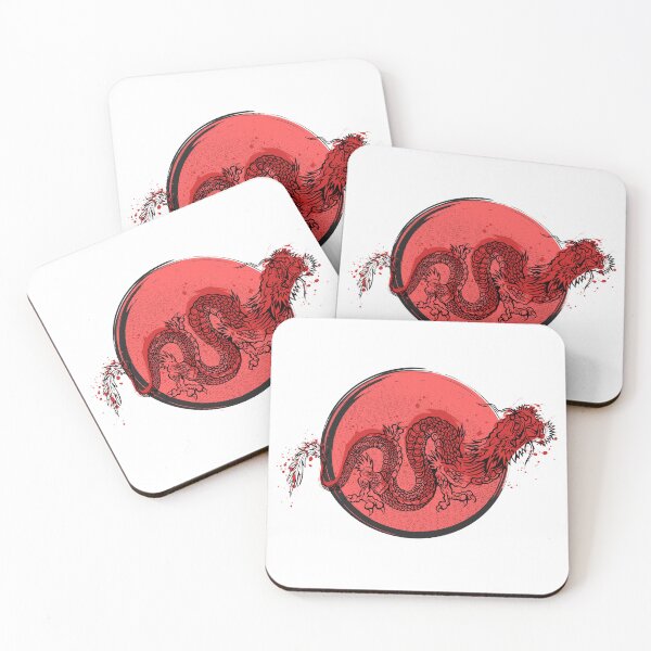 Item preview, Dragon and Red Sun designed and sold by RJLCAM.
