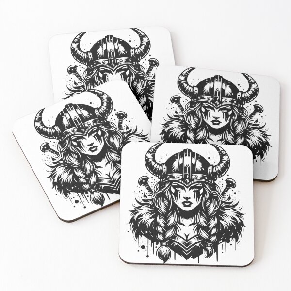 Item preview, Fierce Viking Warrior - Ink Style designed and sold by Belarte.shop.