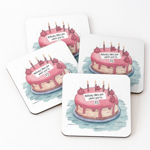 Item preview, 23rd Birthday Funny designed and sold by thegirlyshoppe.