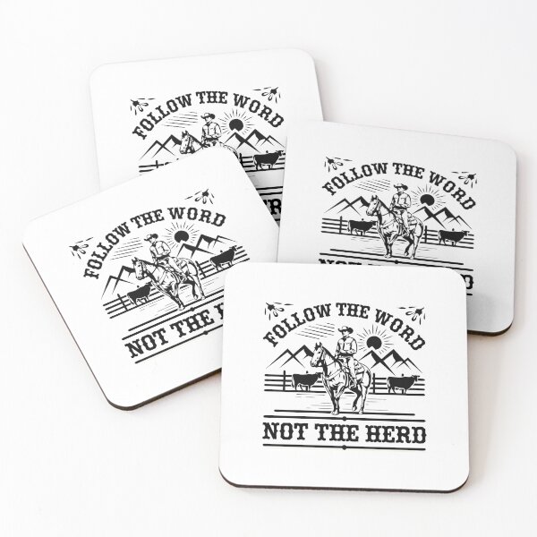 Item preview, Follow the Word not the Herd - designed and sold by Isanoe.