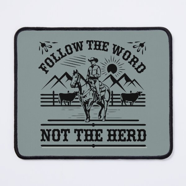 Item preview, Follow the Word not the Herd - designed and sold by Isanoe.