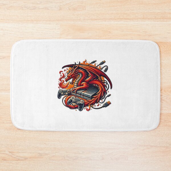 Item preview, Fire-Breathing Gamer: Dragon's Domain designed and sold by HopeLoom.