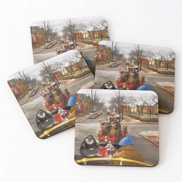 Item preview, Firefighter - Driving back to the station 1943 designed and sold by Mike Savad Photography.