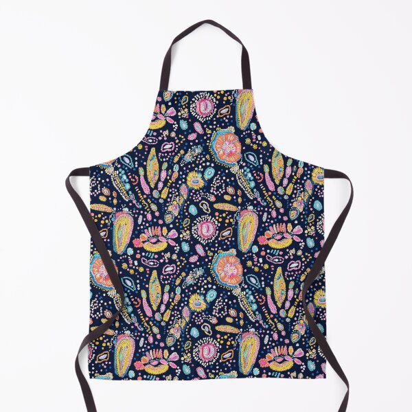Item preview, Preppy Pink and Navy Sequin Embroidered Pattern designed and sold by Creative Brat Design Studio.