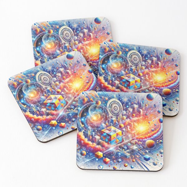Item preview, Dance of Shapes and Stars designed and sold by OpraOpra.