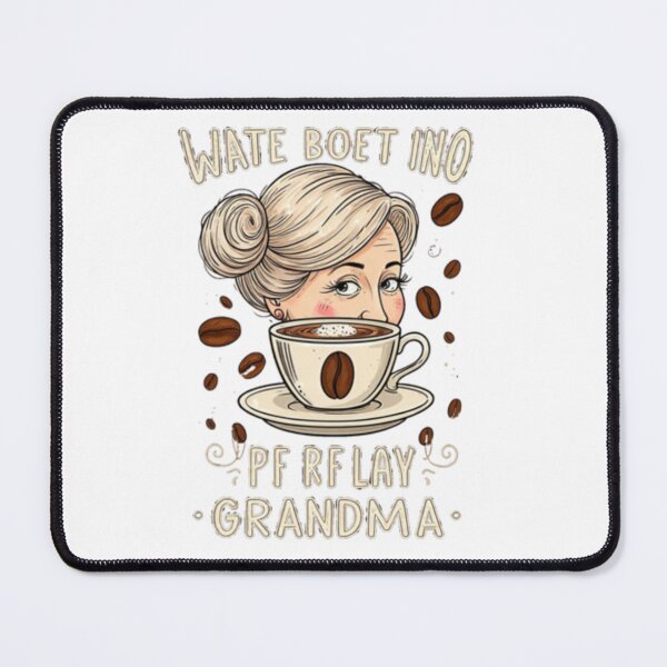 Item preview, WATE BOET INO PF RF LAY GRANDMA_White designed and sold by oceanisea.