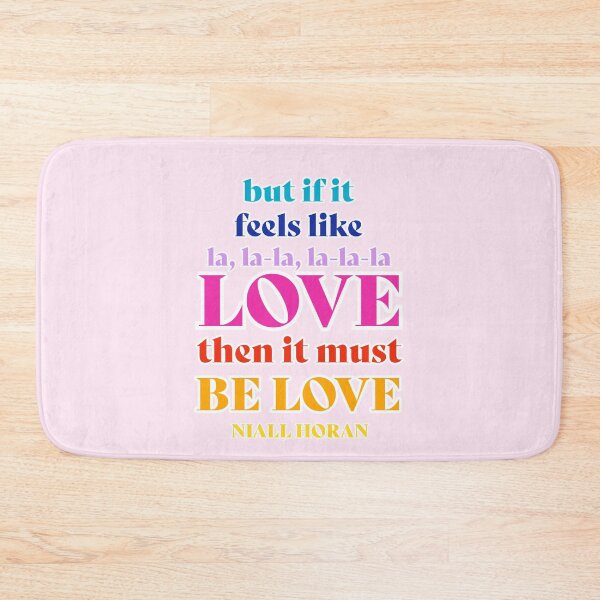 Item preview, Must Be Love Niall horan Lyric Card Design  designed and sold by spicystylesco.