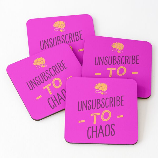 Item preview, Unsubscribe to Chaos designed and sold by PrettyGreatMerc.