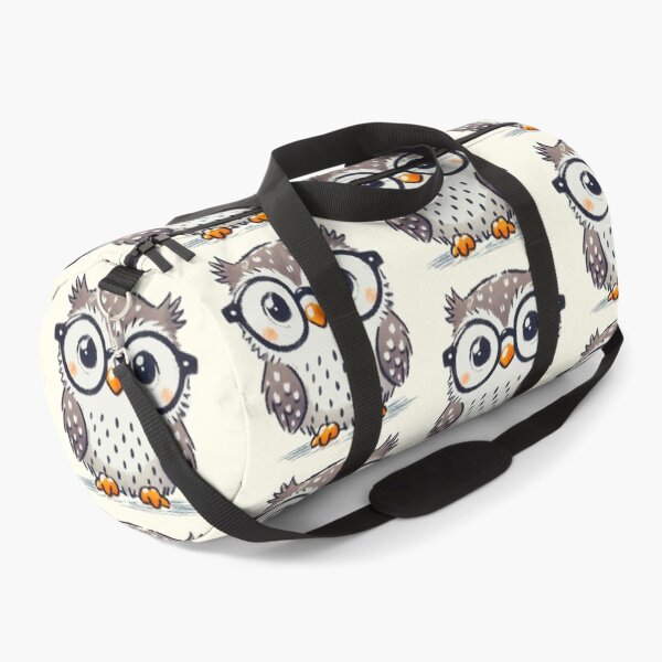 Item preview, Baby owl wearing glasses designed and sold by DaintyDooodles.